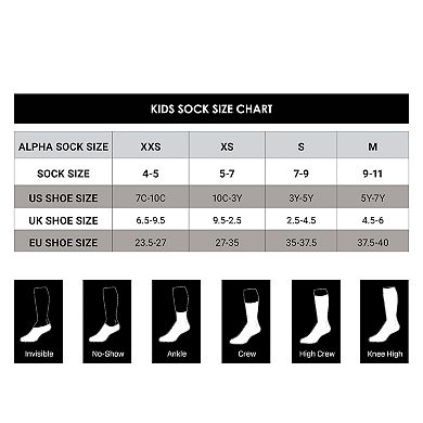 Boys Nike Cushioned 6-pack Crew Socks