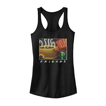 Juniors' Friends Central Perk Coffee Graphic Tank Top