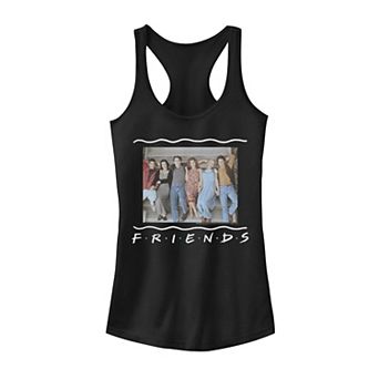Juniors' Friends Porch Photo Graphic Tank Top