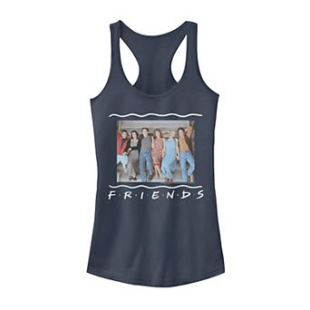 Juniors' Friends Porch Photo Graphic Tank Top
