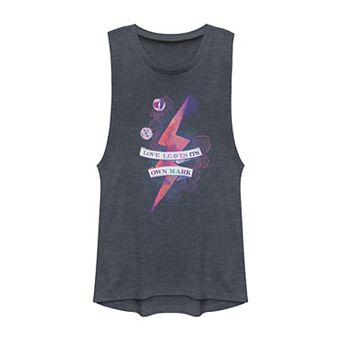 Juniors' Harry Potter "Love Leaves It's Own Mark" Muscle Tank Top