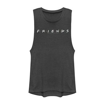 Juniors' Friends Classic Logo Muscle Tank Top