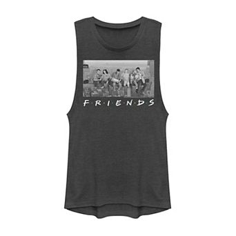Juniors' Friends Group Skyline Muscle Tank Top