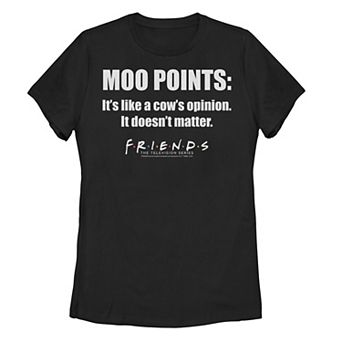 Juniors' Friends "Moo Points" Tee