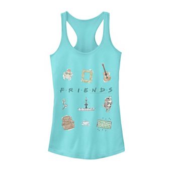 Juniors' Friends Classic Logo Icons Tank Top