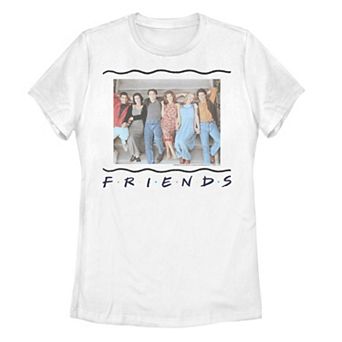 Juniors' Friends Group Porch Photo Tee