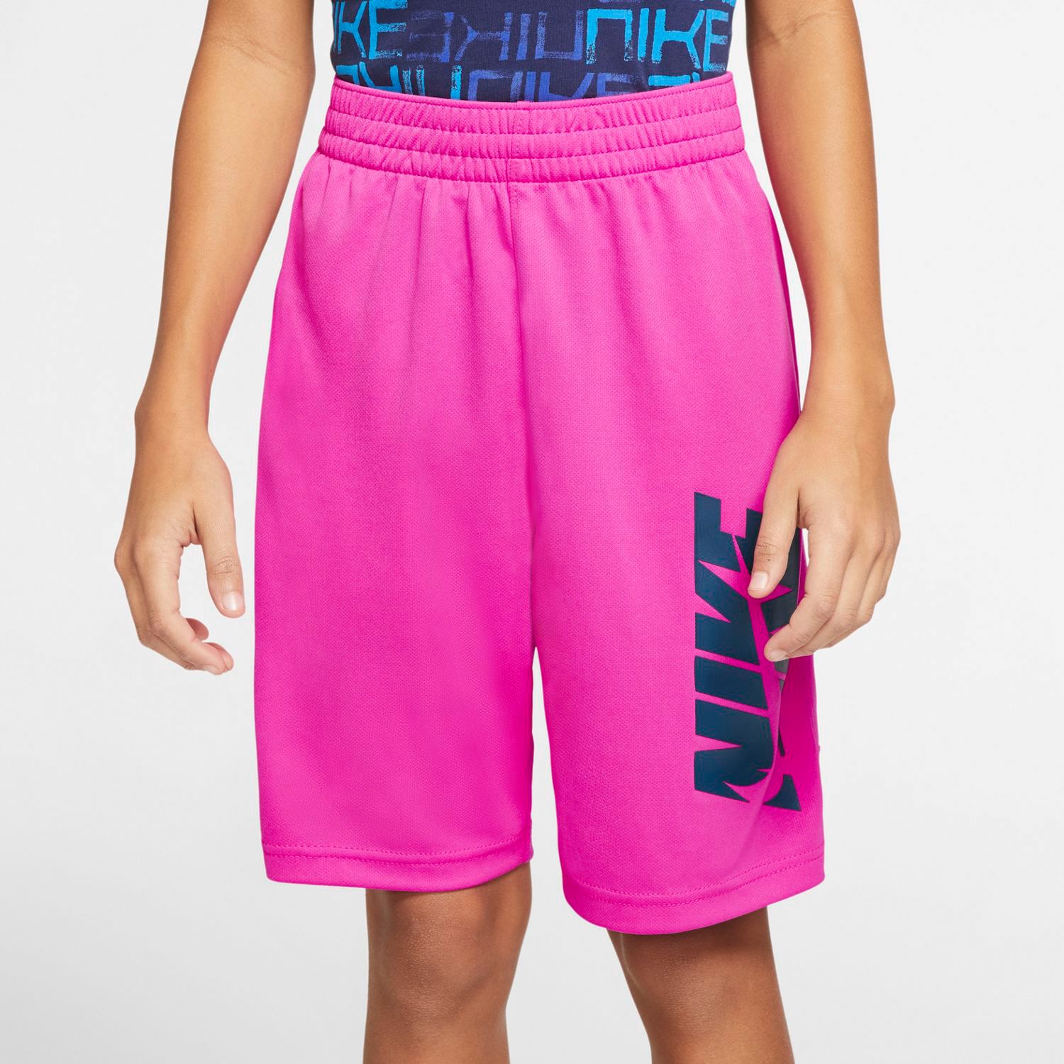 pink nike shorts boys