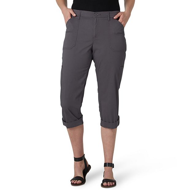 Lee 112328967 Flex-To-Go Relaxed Fit Cargo Capris in Pansy