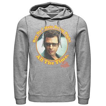 Men's Jurassic Park Hate Being Right All The Time Hoodie