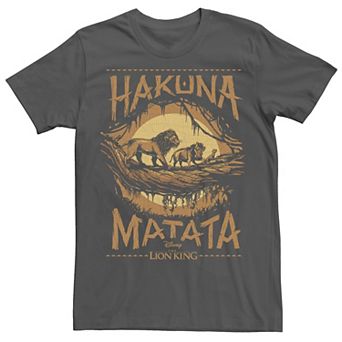 Men's Disney's The Lion King Hakuna Matata Sunset Poster Tee
