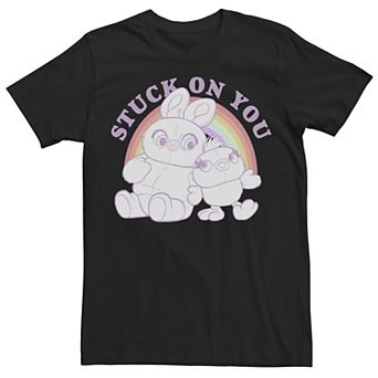 Disney / Pixar's Toy Story 4 Ducky & Bunny Men's Stuck On You Tee