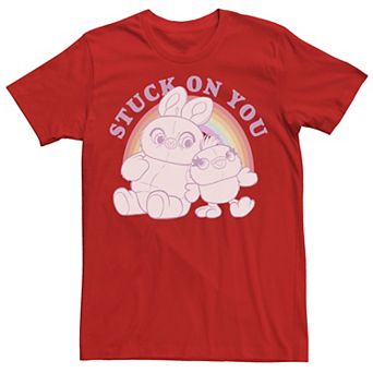 Disney / Pixar's Toy Story 4 Ducky & Bunny Men's Stuck On You Tee