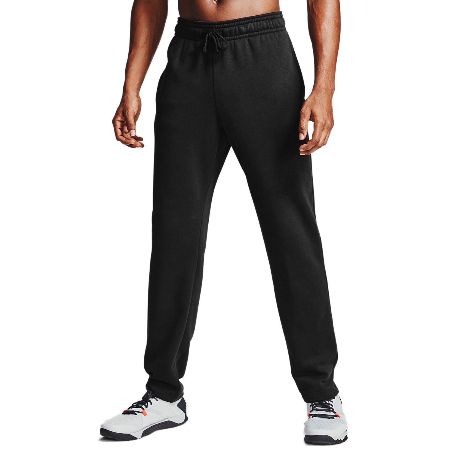 under armour open bottom sweatpants