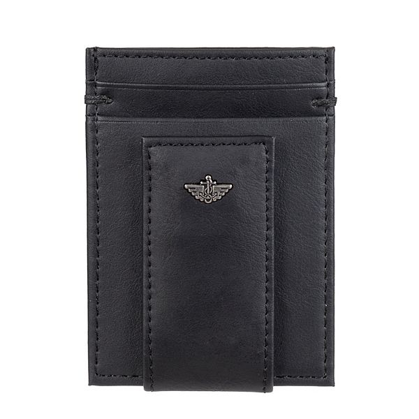  WINWANG Slim Wallet for Men with Money Clip Genuine