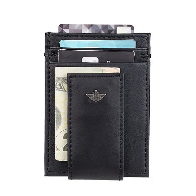 Men's Dockers RFID-Blocking Slim Front-Pocket Wallet with Magnetic Money Clip
