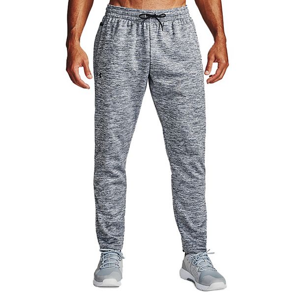 Under Armour UA Mens Black Storm Out and Back Sweat Pants Fitted Gym Bottoms 