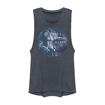 Juniors' Harry Potter And The Chamber Of Secrets "Yer A Wizard Harry" Muscle Tank Top