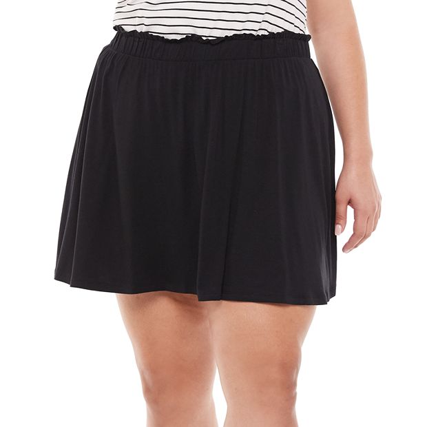 Black skater 2025 skirt kohls