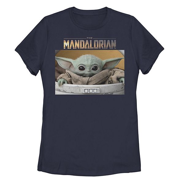 Juniors' Star Wars The Mandalorian The Child aka Baby Yoda Graphic Tee