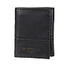Men's Levi's® RFID Leather Trifold Wallet With Zipper Pocket