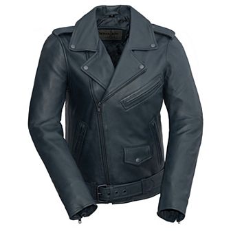 Women's Whet Blu Rebel Leather Motorcyle Jacket