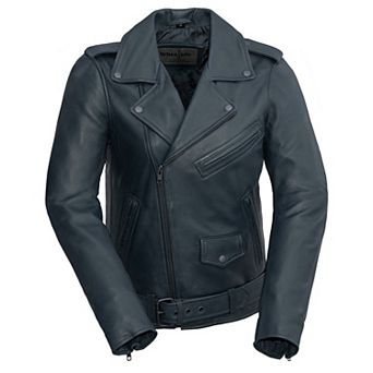 Women's Whet Blu Rebel Leather Motorcyle Jacket