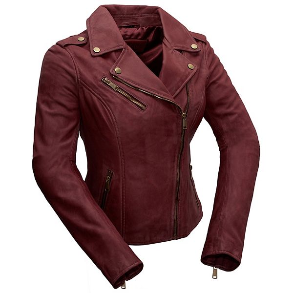 Kohls womens 2024 leather jacket