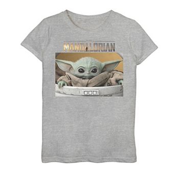 Girls 7-16 Star Wars The Mandalorian The Child aka Baby Yoda Graphic Tee