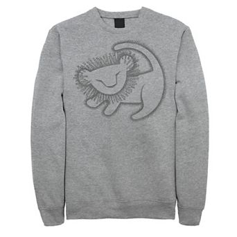 Men's Disney's The Lion King Cave Painting Fleece