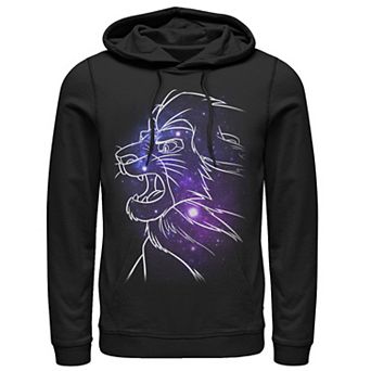 Disney's Lion King Mufasa Galaxies Men's Pullover Hoodie