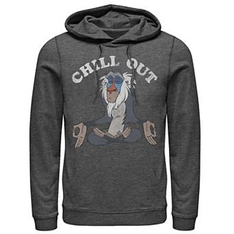 Disney's The Lion King Rafiki Chill Out Meditation Men's Pullover Hoodie