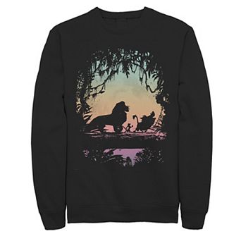 Disney's The Lion King Gradient Jungle Trio Men's Pullover Fleece