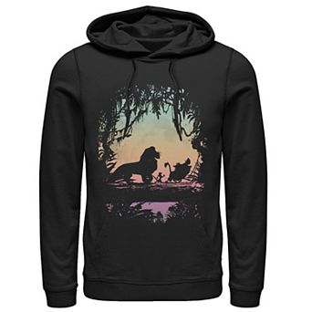 Disney's Lion King Gradient Jungle Trio Men's Hoodie