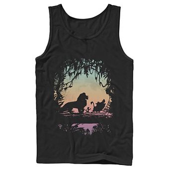 Disney's The Lion King Men's Gradient Jungle Trio Tank Top