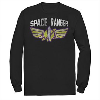 Disney / Pixar's Toy Story Buzz Lightyear Men's Space Ranger Star Command Logo Tee