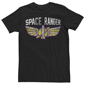 Disney / Pixar's Toy Story Buzz Lightyear Men's Space Ranger Star Command Logo Tee
