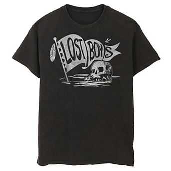 Disney's Peter Pan Men's The Lost Boys Skull Clan Banner Tee