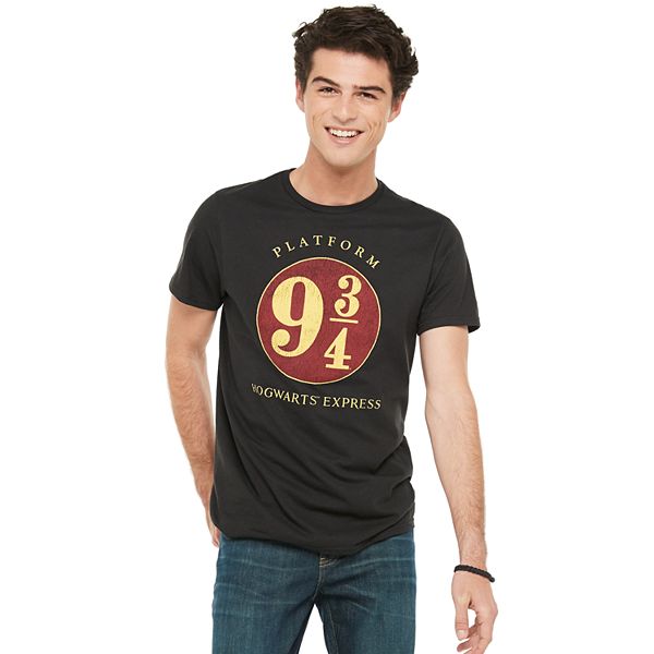 Ladies Tee Womens Harry Potter Hogwarts Express Platform 9 3/4 Fitted T-Shirt 
