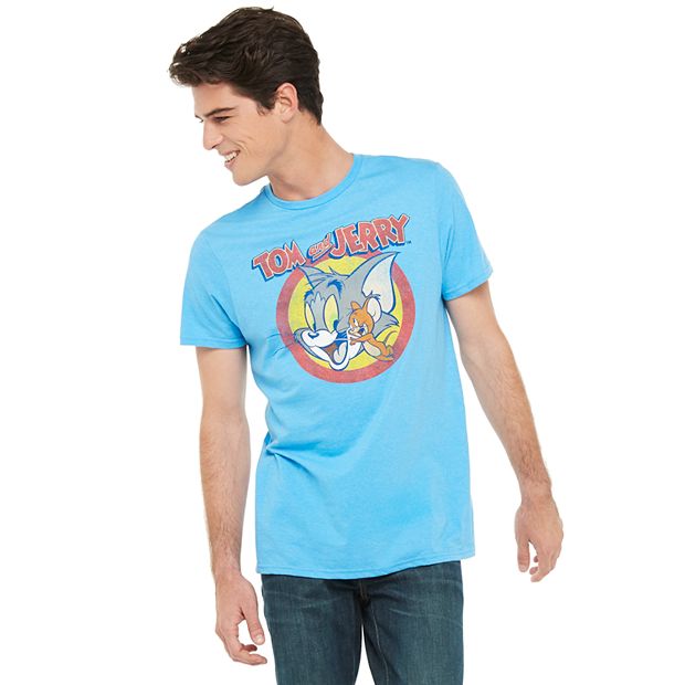 Tom and Jerry Men's Baseball Jersey, Sizes S-2XL