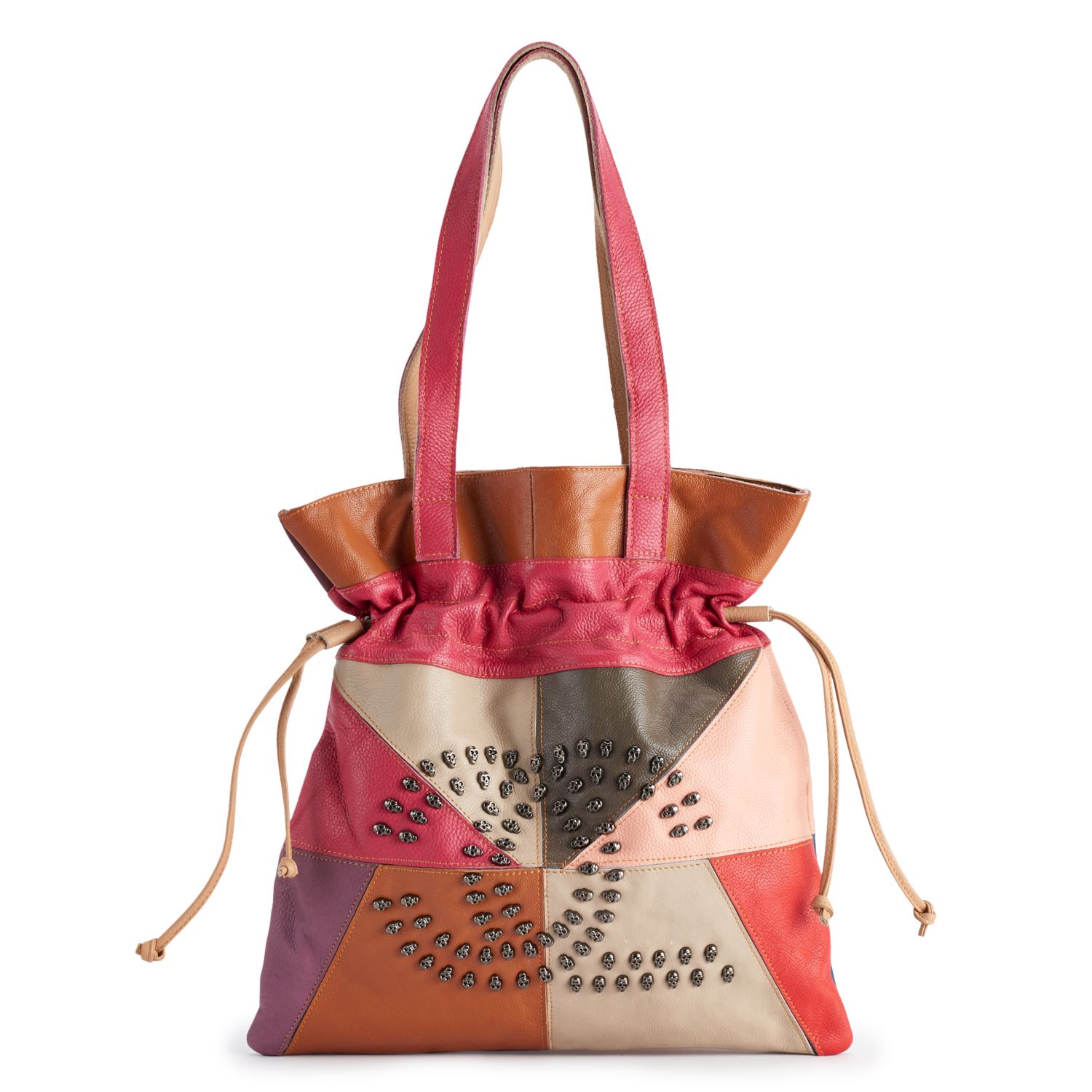 amerileather casual leather tote