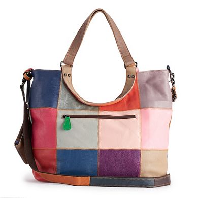 AmeriLeather Donovan Leather Tote Bag