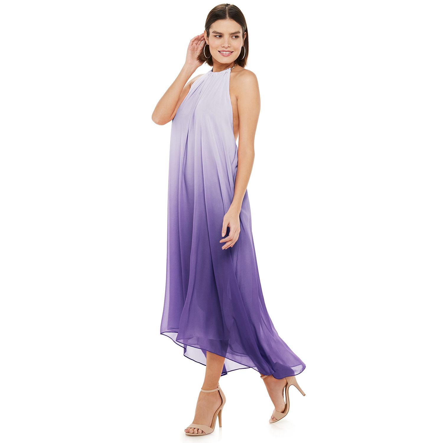 kohls purple dress