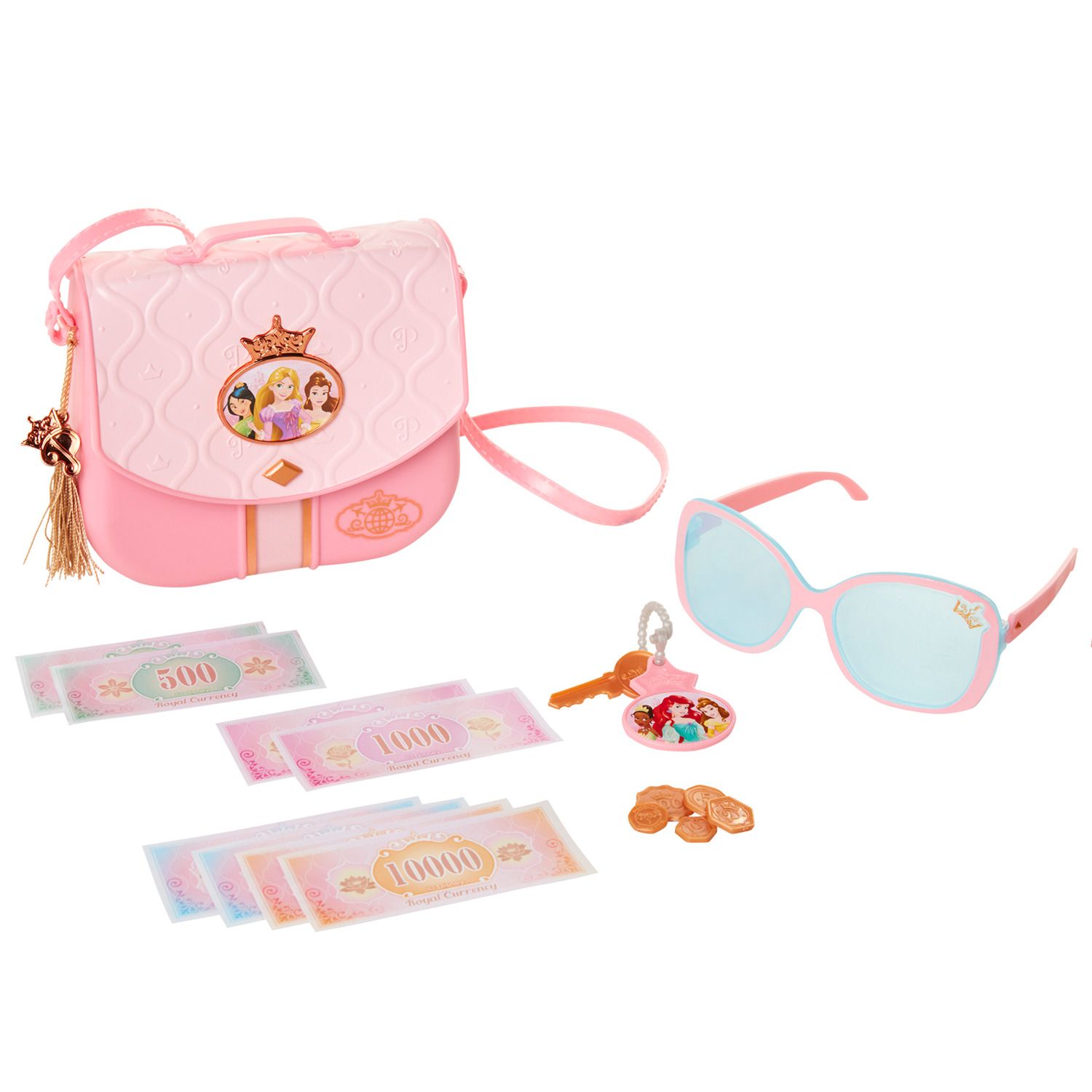 disney princess style collection travel hair tote playset