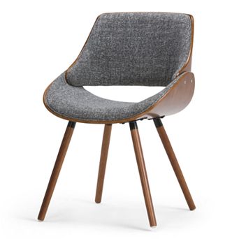 Simpli Home Malden Mid Century Modern Bentwood Dining Chair