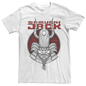 Men's Cartoon Network Samurai Jack Epic Ancient Warrior Mask Tee
