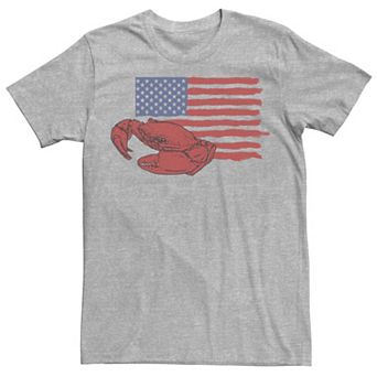 Men's Lobster American Flag Tee