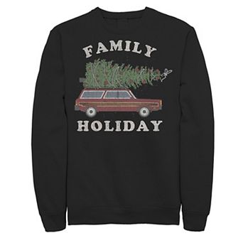 Men's Retro Family Holiday Christmas Crewneck Sweatshirt