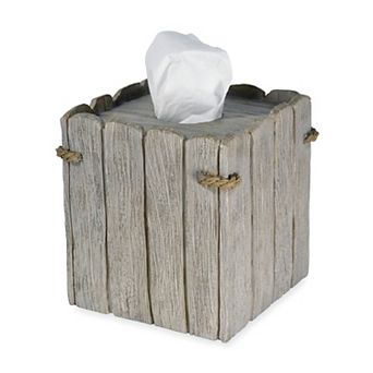 Destinations Driftwood Tissue Box