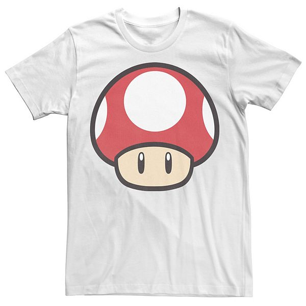 Men's Nintendo Super Mario Mushroom Power-Up Graphic Tee