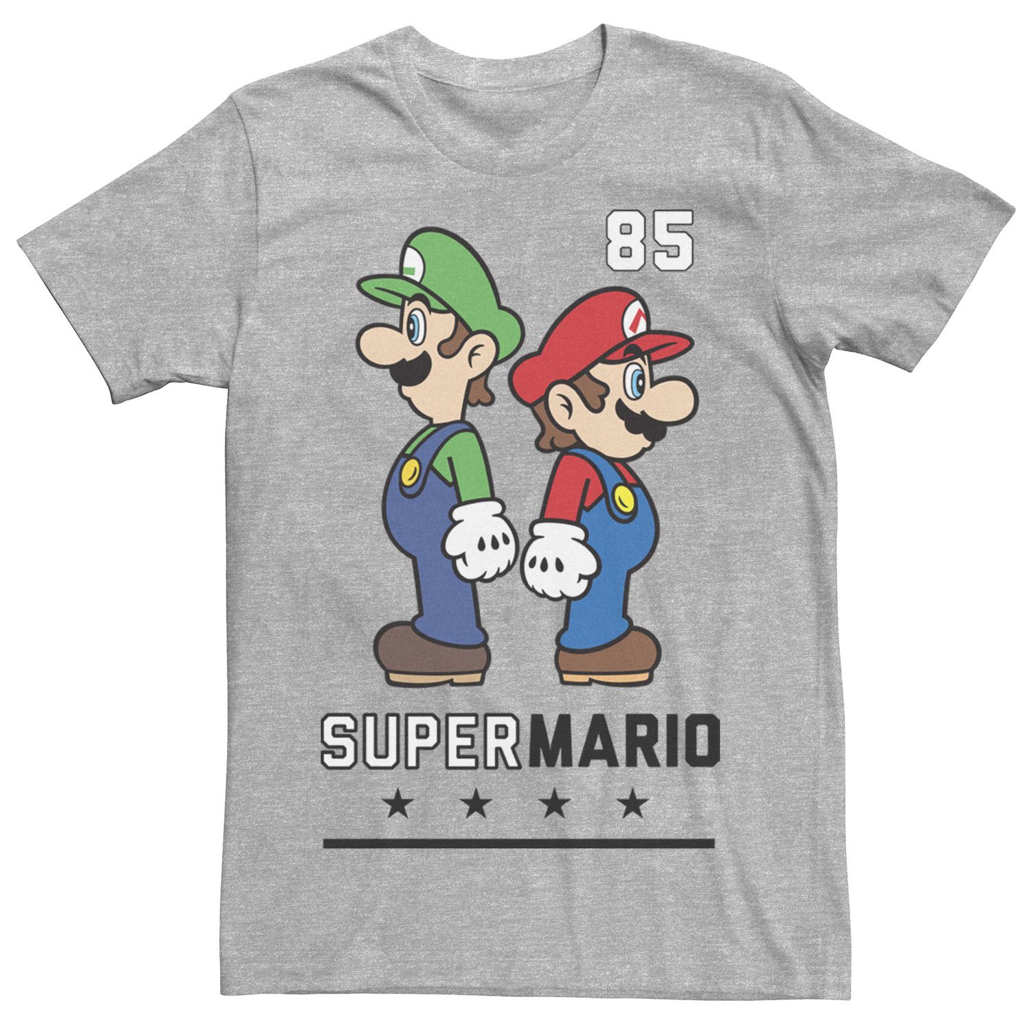 bigger stronger faster mario shirt